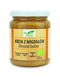 KREM Z PRAŻONYCH MIGDAŁÓW BIO 250 g - BIO PLANET