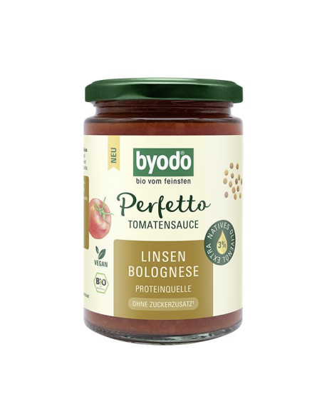 SOS POMIDOROWY BOLOŃSKI Z SOCZEWICĄ BIO 340 ml - BYODO