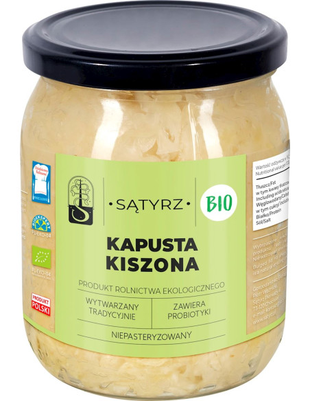 KAPUSTA KISZONA BIO 450 g  - SĄTYRZ