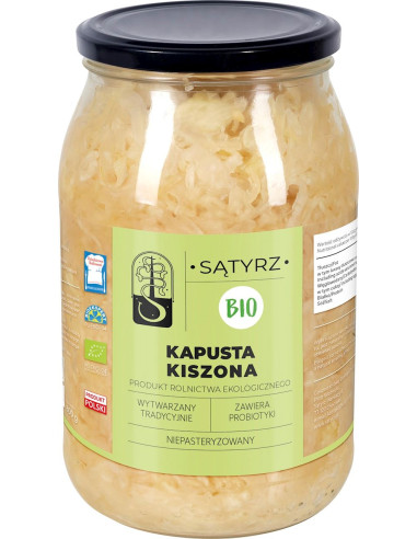 KAPUSTA KISZONA BIO 800 g - SĄTYRZ