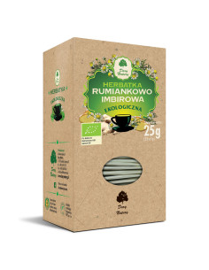 HERBATKA RUMIANKOWO - IMBIROWA BIO (25 x 1 g) 25 g - DARY NATURY