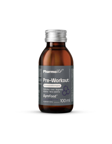 SHOT PRE-WORKOUT O SMAKU OWOCÓW SKANDYNAWSKICH 100 ml - PHARMOVIT (GYM FOOD)