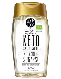 SYROP Z TAPIOKI KETO BEZGLUTENOWY BIO 180 ml - DIET-FOOD