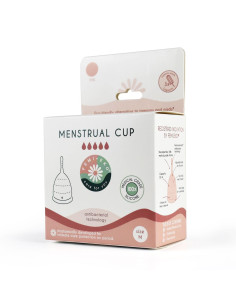 KUBECZEK MENSTRUACYJNY FIOLETOWY ROZMIAR M - FEMI.EKO