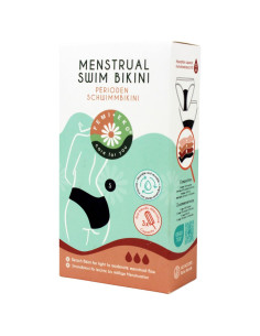 MAJTKI KĄPIELOWE MENSTRUACYJNE MODEL MAJA ROZMIAR S - FEMI.EKO