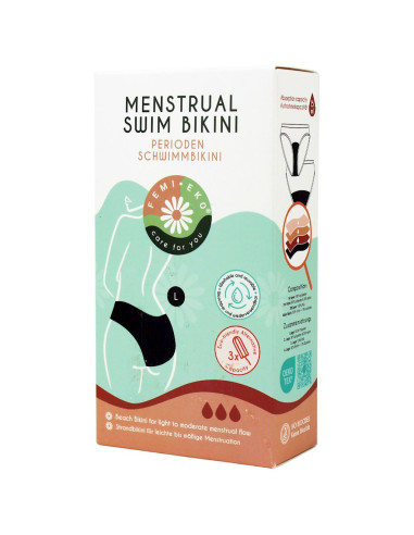MAJTKI KĄPIELOWE MENSTRUACYJNE MODEL MAJA ROZMIAR L - FEMI.EKO