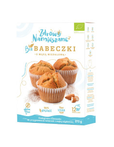 MIESZANKA NA BABECZKI Z MĄKĄ MIGDAŁOWĄ BEZGLUTENOWA BIO 272 g - ZDROWO NAMIESZANE