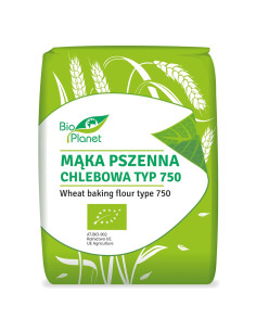 MĄKA PSZENNA CHLEBOWA TYP 750 BIO 1 kg - BIO PLANET