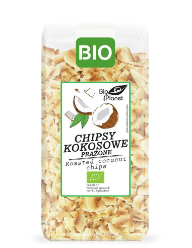 CHIPSY KOKOSOWE PRAŻONE BIO 150 g - BIO PLANET
