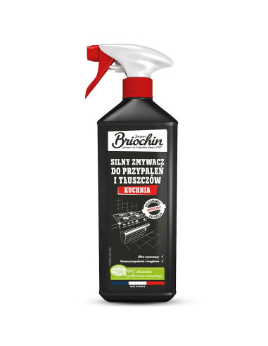 PŁYN DO CZYSZCZENIA PRZYPALEŃ I TŁUSZCZÓW CYTRYNOWY W SPRAYU ECO 1 L - BRIOCHIN