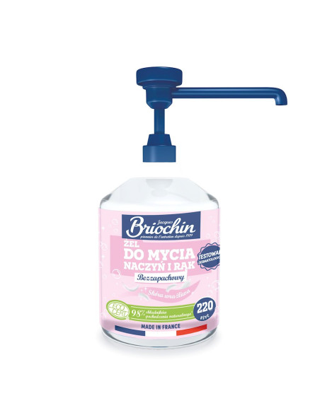 ŻEL DO MYCIA NACZYŃ I RĄK NA BAZIE MYDŁA MARSYLSKIEGO ECO 500 ml - BRIOCHIN