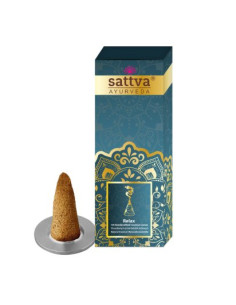 KADZIDEŁKA INDYJSKIE STOŻKOWE RELAKS (10 szt.) 20 g - SATTVA (AYURVEDA)