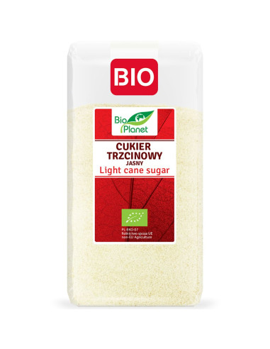 CUKIER TRZCINOWY JASNY BIO 500 g - BIO PLANET