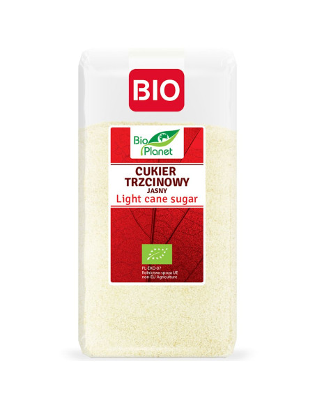 CUKIER TRZCINOWY JASNY BIO 500 g - BIO PLANET
