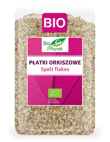 PŁATKI ORKISZOWE BIO 1 kg - BIO PLANET