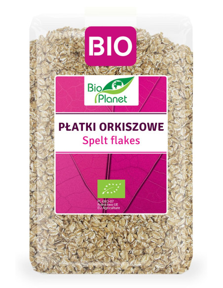 PŁATKI ORKISZOWE BIO 1 kg - BIO PLANET