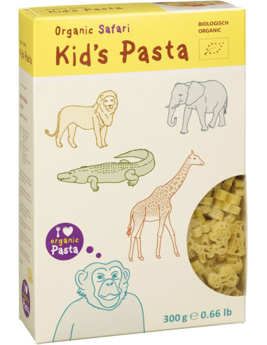 MAKARON (SEMOLINOWY) DLA DZIECI SAFARI BIO 300 g - ALB-GOLD (KID'S PASTA)