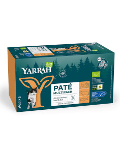 (DLA KOTA) MULTIPACK PASZTET BIO (8 x 100 g) 800 g - YARRAH