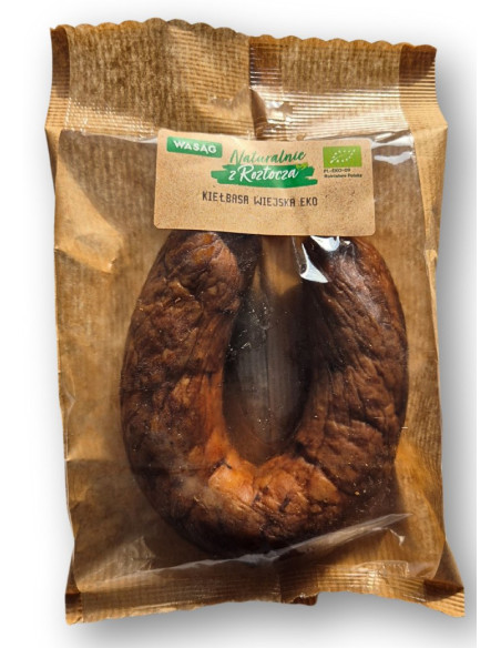 KIEŁBASA WIEJSKA BIO 200 g - WASĄG (Z PÓŁKI)