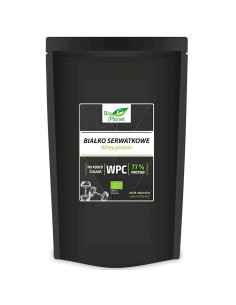 BIAŁKO SERWATKOWE NATURALNE (KONCENTRAT WPC 77) BIO 500 g - BIO PLANET
