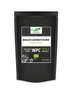 BIAŁKO SERWATKOWE NATURALNE (KONCENTRAT WPC 77) BIO 150 g - BIO PLANET