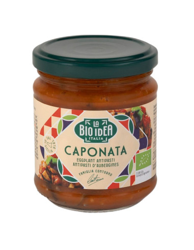 CAPONATA Z BAKŁAŻANA BIO 200 g - LA BIO IDEA