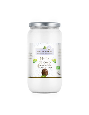 OLEJ KOKOSOWY BEZWONNY BIO 950 ml - BIO PLANETE