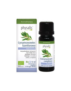 OLEJEK ETERYCZNY CYNAMONOWIEC KAMFOROWY BIO 10 ml - PHYSALIS