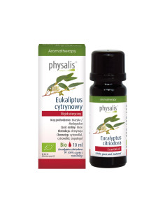 OLEJEK ETERYCZNY EUKALIPTUS CYTRYNOWY BIO 10 ml - PHYSALIS