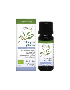 OLEJEK ETERYCZNY EUKALIPTUS GAŁKOWY BIO 10 ml - PHYSALIS