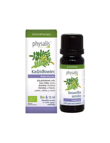 OLEJEK ETERYCZNY KADZIDŁOWIEC ECO 10 ml - PHYSALIS
