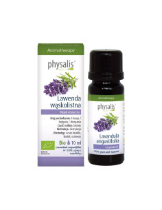 OLEJEK ETERYCZNY LAWENDA WĄSKOLISTNA BIO 10 ml - PHYSALIS