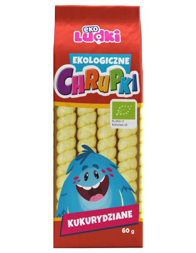 CHRUPKI KUKURYDZIANE BIO 60 g - EKO LUDKI
