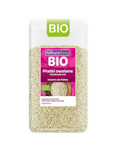 PŁATKI OWSIANE BŁYSKAWICZNE BIO 300 g - NATURAVENA