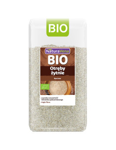 OTRĘBY ŻYTNIE BIO 500 g - NATURAVENA