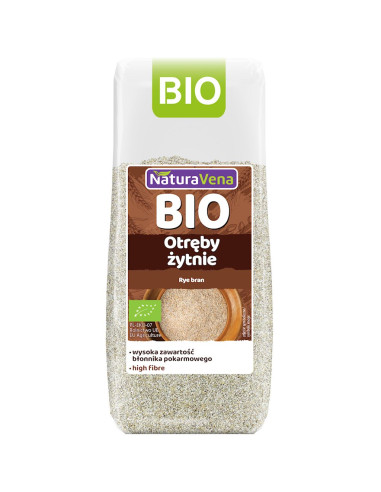 OTRĘBY ŻYTNIE BIO 200 g - NATURAVENA