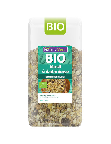 MUSLI ŚNIADANIOWE BIO 300 g - NATURAVENA