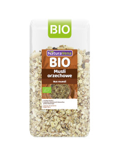 MUSLI ORZECHOWE BIO 300 g - NATURAVENA