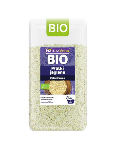 PŁATKI JAGLANE BIO 400 g - NATURAVENA
