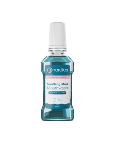 PŁYN DO PŁUKANIA JAMY USTNEJ SOOTHING MINT 300 ml - NORDICS