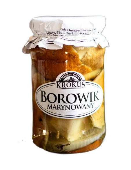 BOROWIK MARYNOWANY BEZGLUTENOWY 360 g (190 g) - KROKUS
