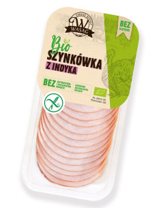 SZYNKÓWKA Z INDYKA PLASTRY BEZGLUTENOWA BIO 130 g - WASĄG (Z PÓŁKI) 2