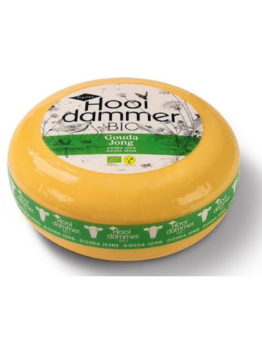 SER GOUDA YOUNG (KRÓTKO DOJRZEWAJĄCY) BIO (około 4,5 kg) - HOOIDAMMER