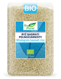RYŻ BASMATI PEŁNOZIARNISTY BIO 2 kg - BIO PLANET
