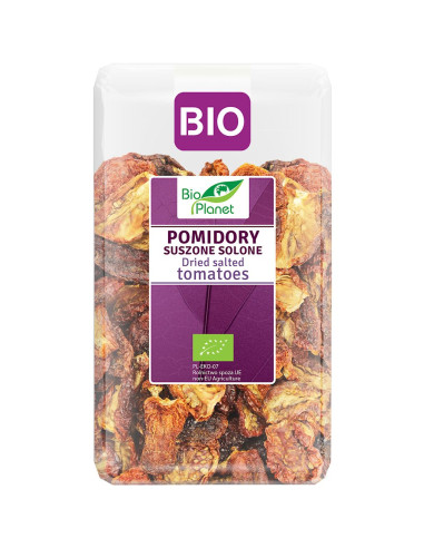POMIDORY SUSZONE SOLONE BIO 400 g - BIO PLANET