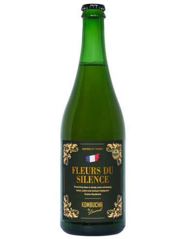 KOMBUCHA O SMAKU LAWENDY I ROZMARYNU (CHARLES BAUDELAIRE) BIO 750 ml - KOMBUCHA BY LAURENT (PLATINIUM)