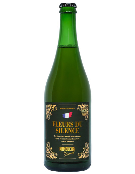 KOMBUCHA O SMAKU LAWENDY I ROZMARYNU (CHARLES BAUDELAIRE) BIO 750 ml - KOMBUCHA BY LAURENT (PLATINIUM)
