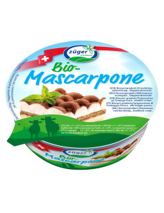 MASCARPONE O SMAKU WANILIOWYM BIO 250 g - ZUGER 2