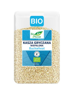 KASZA GRYCZANA NIEPALONA BEZGLUTENOWA BIO 2 kg - BIO PLANET