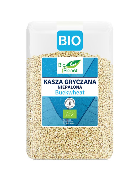 KASZA GRYCZANA NIEPALONA BEZGLUTENOWA BIO 2 kg - BIO PLANET